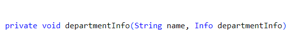 Optimum number of parameters in code